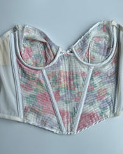 Load image into Gallery viewer, Christian Dior Pleated Floral Vintage Bustier