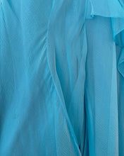 Load image into Gallery viewer, Christian Dior S/S 2005 Blue Layered Skirt