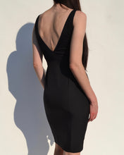 Load image into Gallery viewer, Versace Black Mini Dress