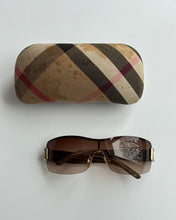 Load image into Gallery viewer, Burberry Rimless Shield Sunglasses
