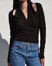 Load image into Gallery viewer, Valentino Cold Shoulder Sweater