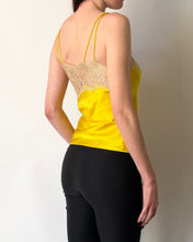 Load image into Gallery viewer, Dolce & Gabbana Yellow Silk Lace Camisole