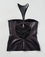 Load image into Gallery viewer, Gucci by Tom Ford 2004 Leather Halter Top