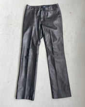 Load image into Gallery viewer, GAP Black Leather Pants
