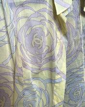 Load image into Gallery viewer, Authentic Chanel Yellow Sheer Button Up Blouse