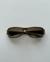Load image into Gallery viewer, Gucci Green Shield Sunglasses