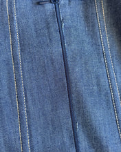 Load image into Gallery viewer, Vintage Dolce & Gabbana Blue Denim Corset Top
