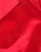 Load image into Gallery viewer, Dolce & Gabbana S/S 2001 Red Silk Tie Waist Blazer