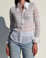 Load image into Gallery viewer, D&G White Long Sleeve Top