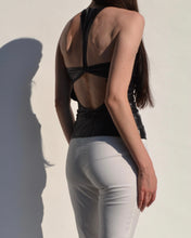 Load image into Gallery viewer, Gucci by Tom Ford 2004 Leather Halter Top