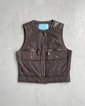 Load image into Gallery viewer, Brown Prada 1994 Utility Vest