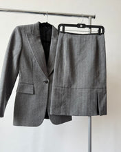 Load image into Gallery viewer, Gucci Grey Skirt Suit Set