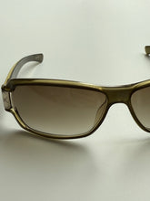 Load image into Gallery viewer, Gucci Green Shield Sunglasses