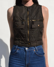 Load image into Gallery viewer, Brown Prada 1994 Utility Vest
