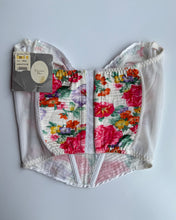 Load image into Gallery viewer, Christian Dior Pleated Floral Vintage Bustier