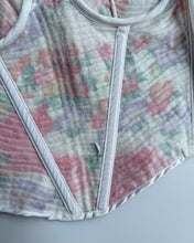 Load image into Gallery viewer, Christian Dior Pleated Floral Vintage Bustier