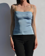 Load image into Gallery viewer, Dolce & Gabbana Blue Corset Top