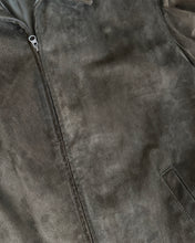 Load image into Gallery viewer, Vintage Chocolate Brown Suede Jacket