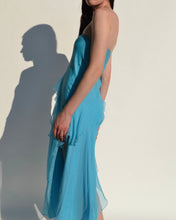 Load image into Gallery viewer, Christian Dior S/S 2005 Blue Layered Skirt