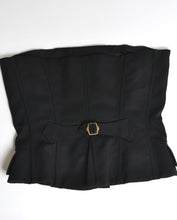 Load image into Gallery viewer, Dolce & Gabbana Black Strapless Corset Top