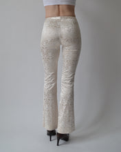 Load image into Gallery viewer, Vintage Le Château Satin Cream Pants