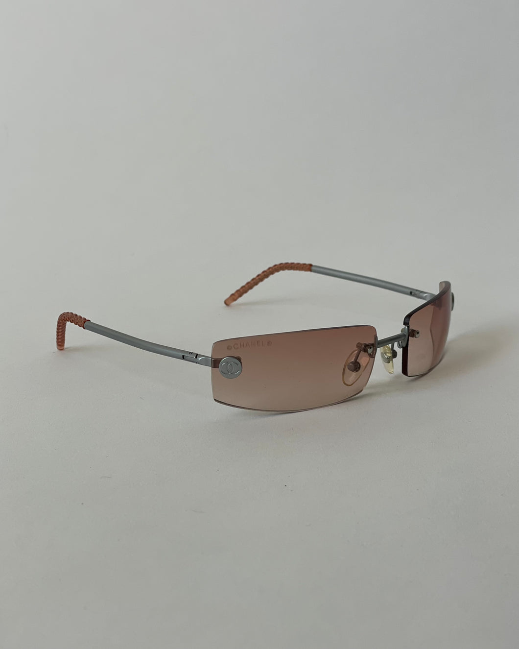 Chanel 4047 Rimless CC Logo Sunglasses