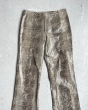 Load image into Gallery viewer, Vintage Danier Snakeprint Leather Pants
