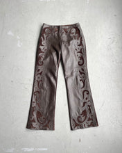 Load image into Gallery viewer, Vintage Western Brown Leather &amp; Suede Pants
