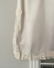 Load image into Gallery viewer, Vintage Cream Slip Skirt
