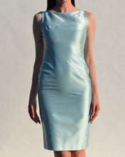 Load image into Gallery viewer, 1998 Blue Silk Gucci Dress

