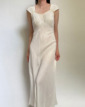 Load image into Gallery viewer, Vintage Cream Slip Dress
