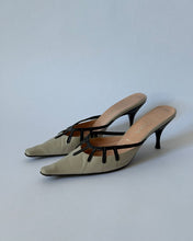 Load image into Gallery viewer, Prada Leather Cutout Mules
