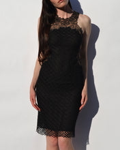 Load image into Gallery viewer, Gianni Versace S/S 2002 Black Lace Dress
