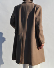 Load image into Gallery viewer, Vintage Tan Wool Coat
