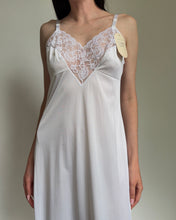 Load image into Gallery viewer, Vintage White Lace Slip Dress
