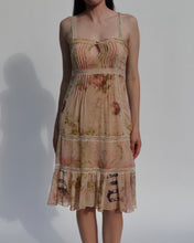 Load image into Gallery viewer, Galliano Floral Print Midi Dress
