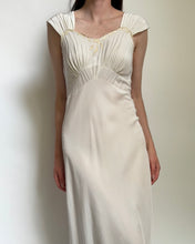Load image into Gallery viewer, Vintage Cream Slip Dress
