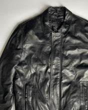 Load image into Gallery viewer, Black Danier Leather Bomber
