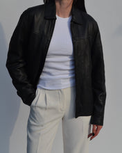 Load image into Gallery viewer, Black Ralph Lauren Chaps Leather Jacket
