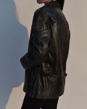 Load image into Gallery viewer, Kenneth Cole Distressed Leather Jacket
