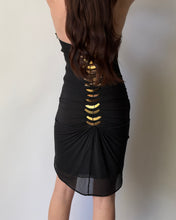 Load image into Gallery viewer, 2004 Gucci by Tom Ford Black Halter Dress
