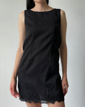 Load image into Gallery viewer, Vintage Black Mini Dress
