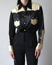 Load image into Gallery viewer, Satin Western Button Up
