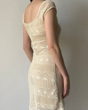 Load image into Gallery viewer, Vintage Crochet Mini Dress
