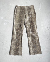 Load image into Gallery viewer, Vintage Danier Snakeprint Leather Pants
