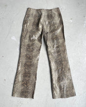 Load image into Gallery viewer, Vintage Danier Snakeprint Leather Pants
