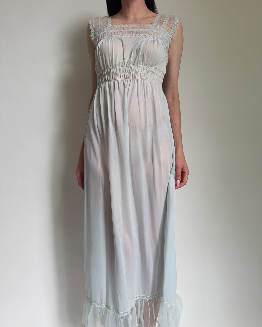 Vintage Sheer Slip Dress