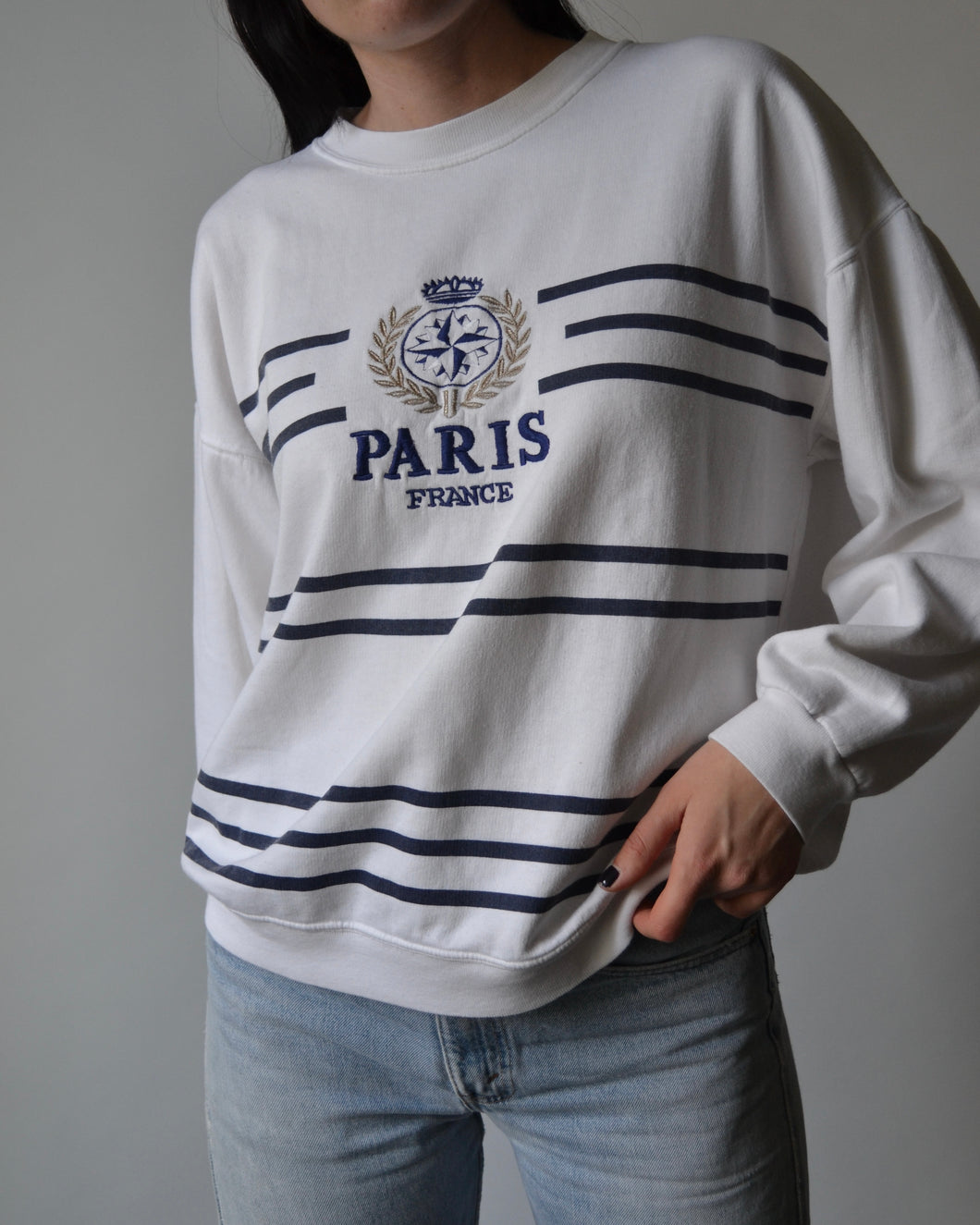 Vintage Paris France Crewneck Sweatshirt