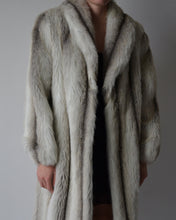 Load image into Gallery viewer, Vintage Faux Fur Long Coat
