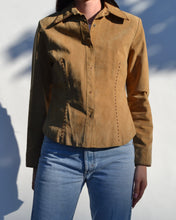 Load image into Gallery viewer, Suede Button Up Long Sleeve
